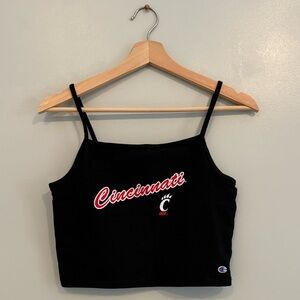 UC Bearcats Champion Cropped Tank